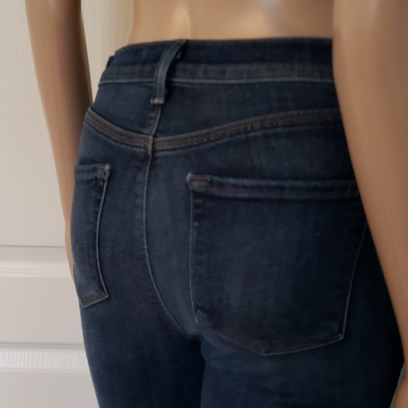 𝅺J Brand Super Skinny Ankle Zip Jeans Size 25 - Picture 4 of 12